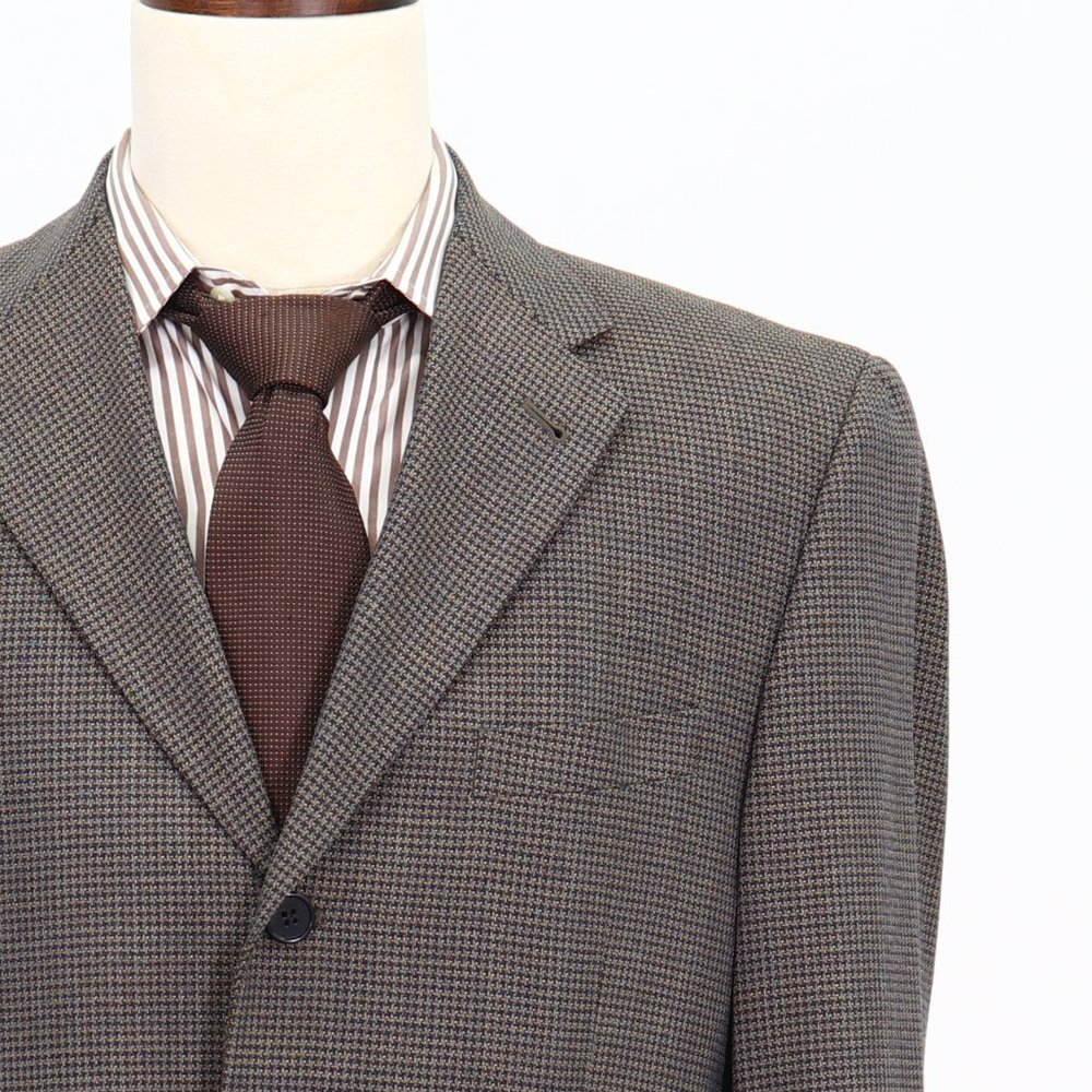 Joseph Abboud 40R Brown HT 3-Button Sport Coat Blazer Jacket B683 - Picture 5 of 11